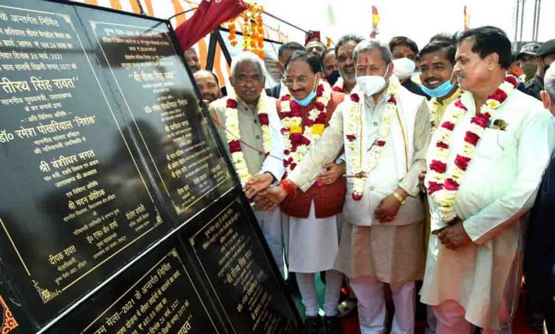 CM inaugurates works worth Rs 120 crore in Haridwar