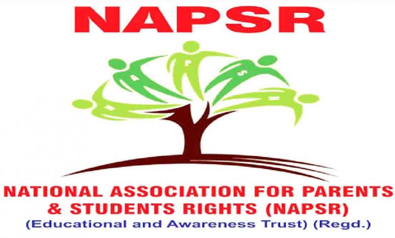 NAPSR seeks strict action against schools exploiting parents
