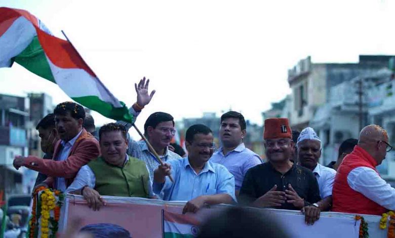 Kejriwal promises one lakh jobs & 80 % job reservations to U'khand youths