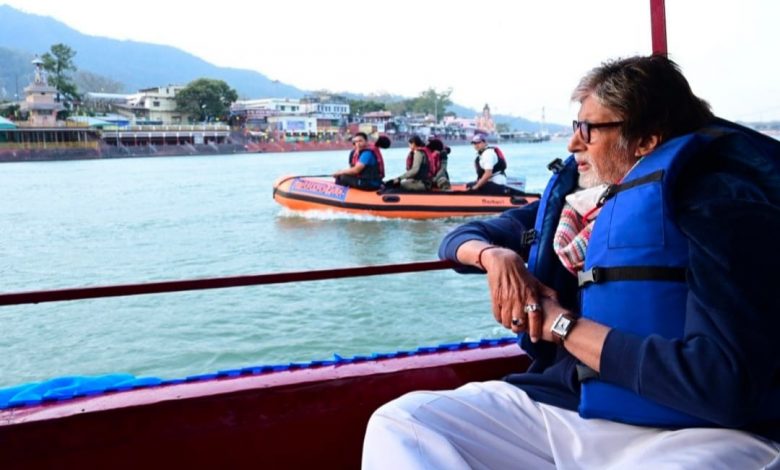 Bachchan & others shoot Goodbye along Ganga in Rishikesh