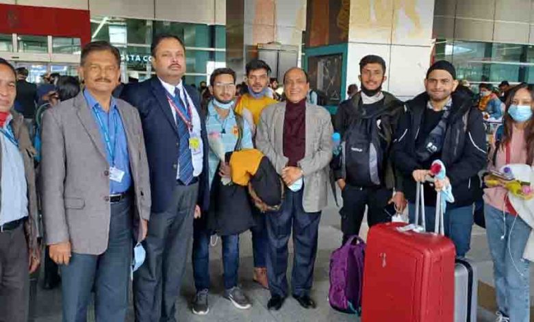 More students return from war-affected Ukraine