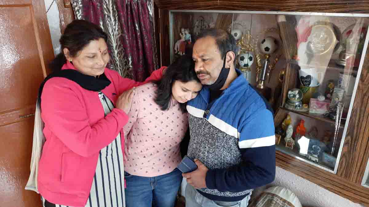 Prerna thanks govt for safe return to home from Ukraine