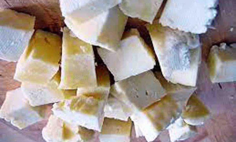 Adulterated paneer