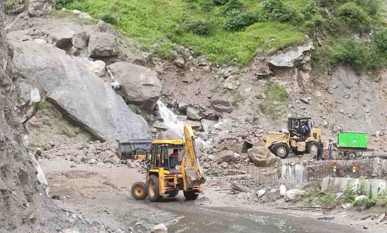 Efforts underway to clear blocked roads