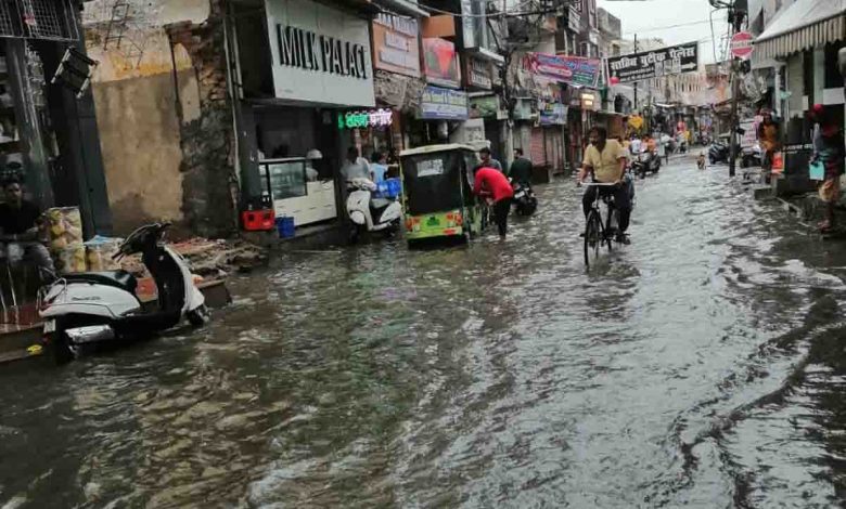 Water logged in Haridwar
