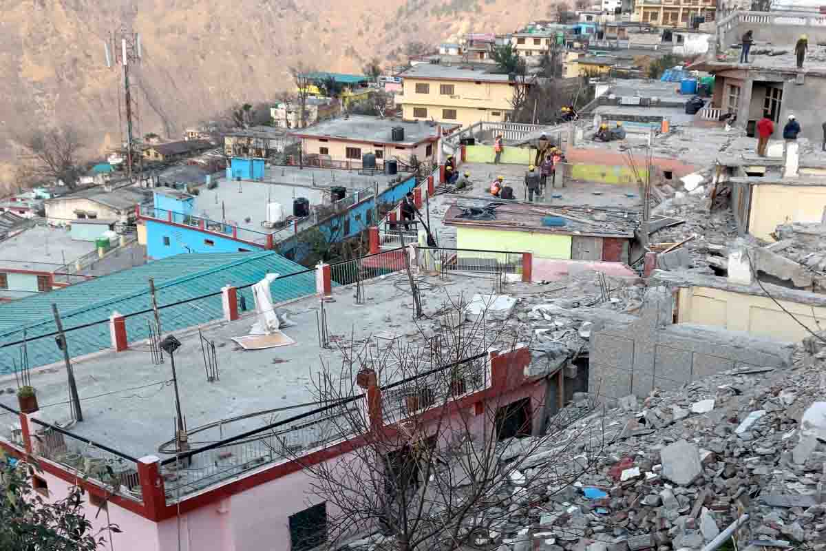 Fate of damaged buildings in Joshimath remains uncertain