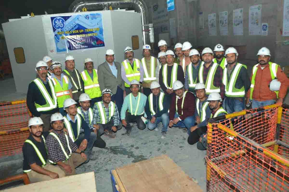 Boxing up of first unit of 1000 MW Tehri PSP achieved by THDCIL