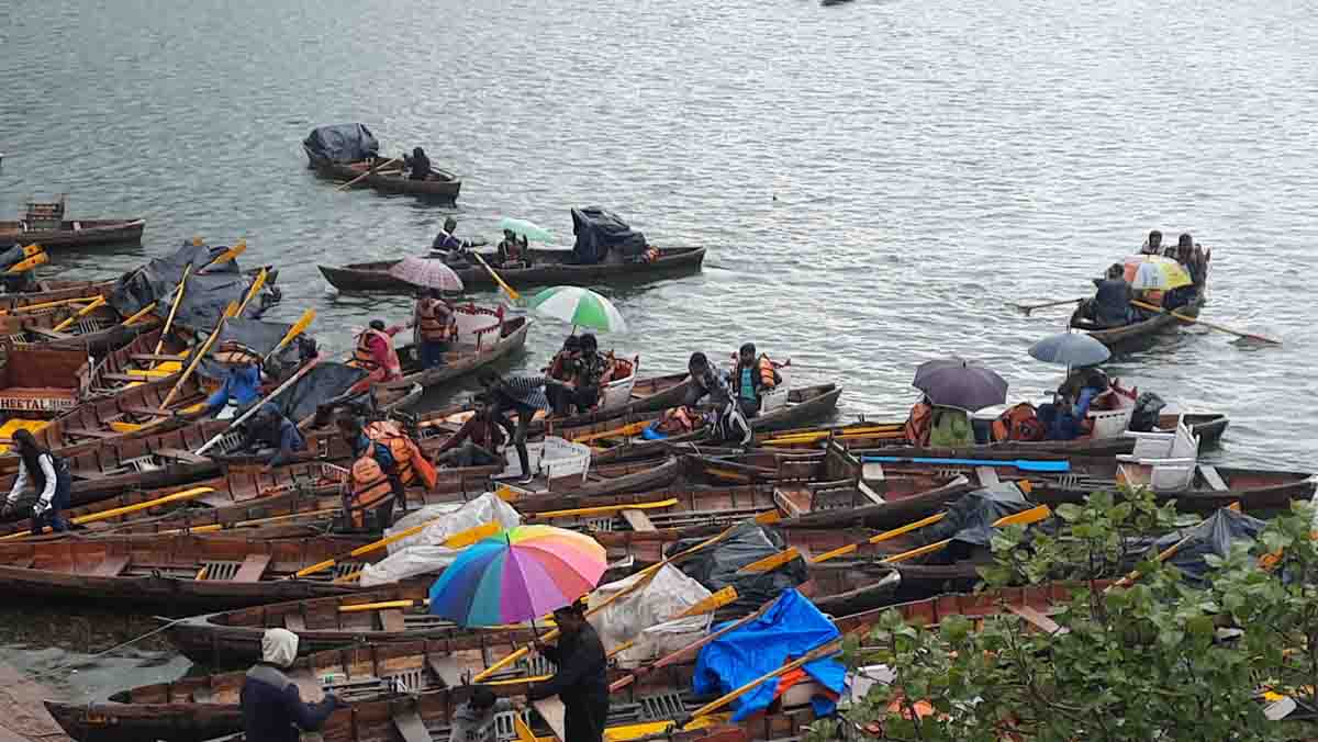 Snowfall in higher reaches, rain in lower regions