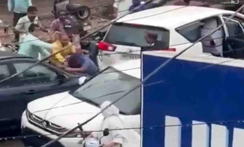 assault on cabinet minister