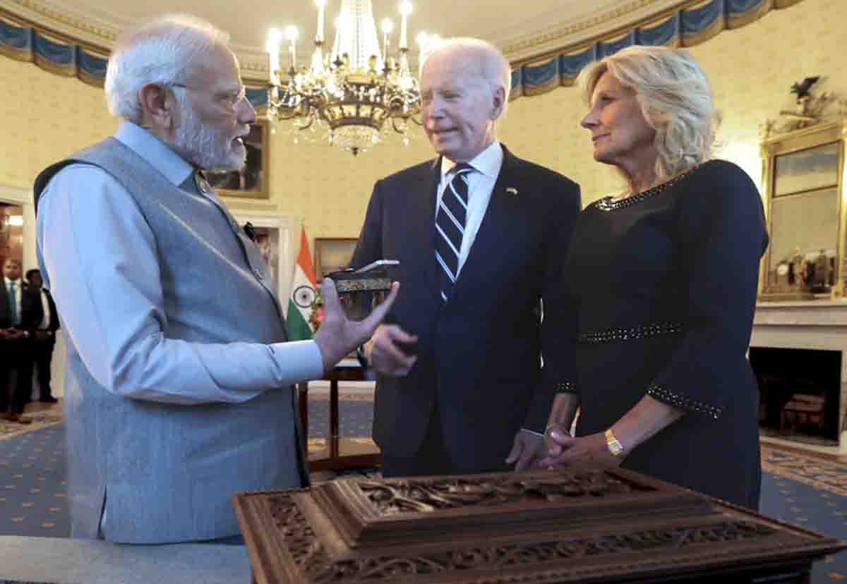 US President, First Lady Host Intimate Dinner For PM Modi At White ...