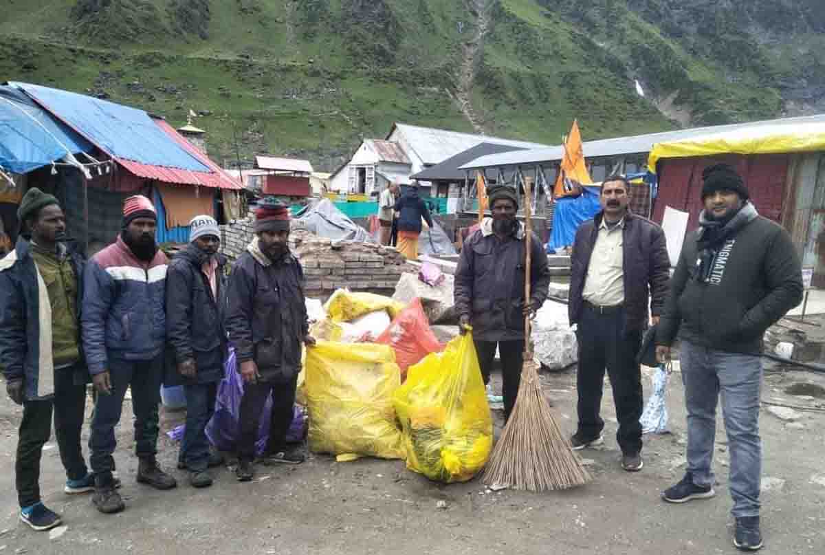 Single use plastics in Kedarnath