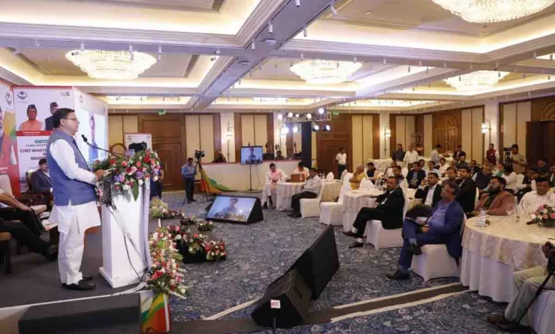 Dhami exhorts industrialists to invest in Uttarakhand
