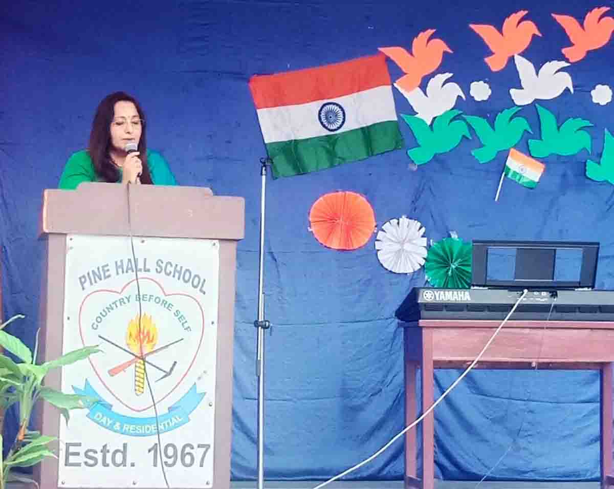 I- Day celebrated at Pine Hall School - Pioneer Edge | Uttarakhand News ...