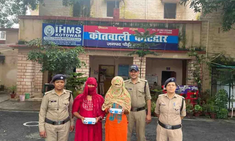 Two Sansi gang members nabbed from Haridwar