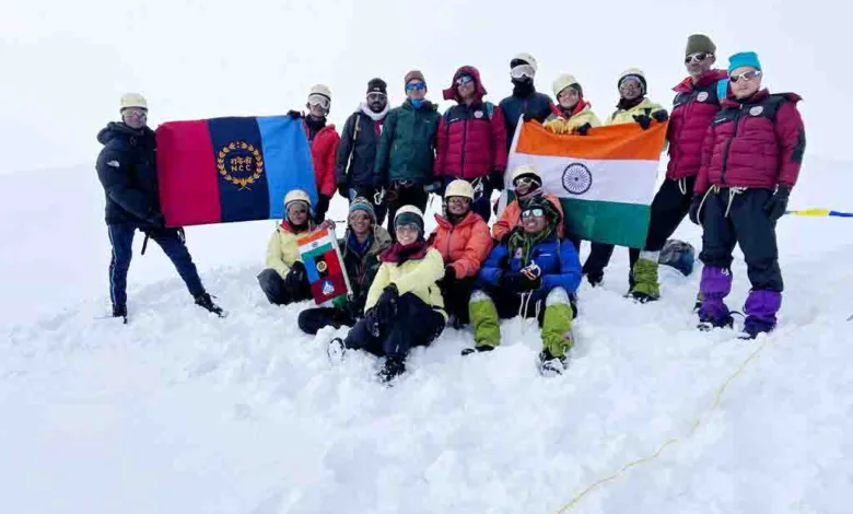 Army, NCC team successfully scales Mt Thelu