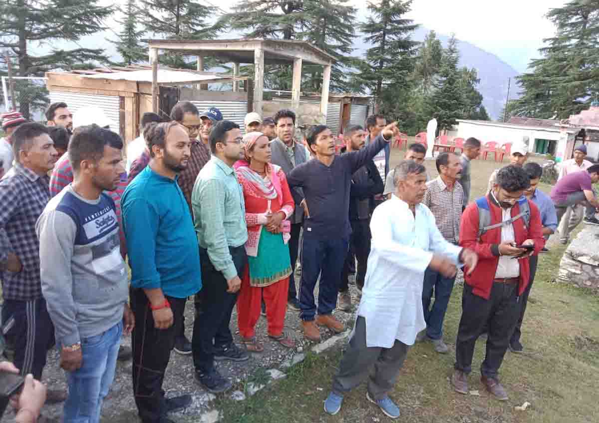 landslide affected Pagno village
