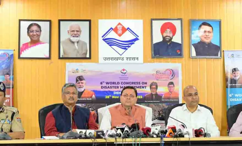 U’khand to host world congress on disaster management