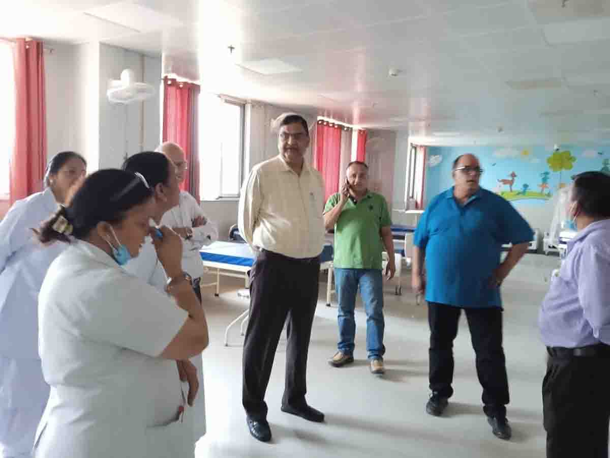 CMO conducts burn ward & fire safety inspection at GDMC and DH ...