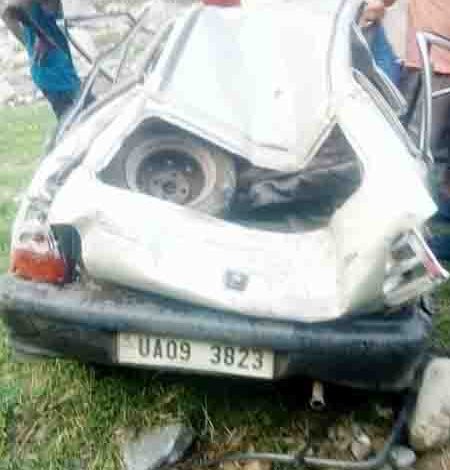 One dead, two injured after car falls down mountainside