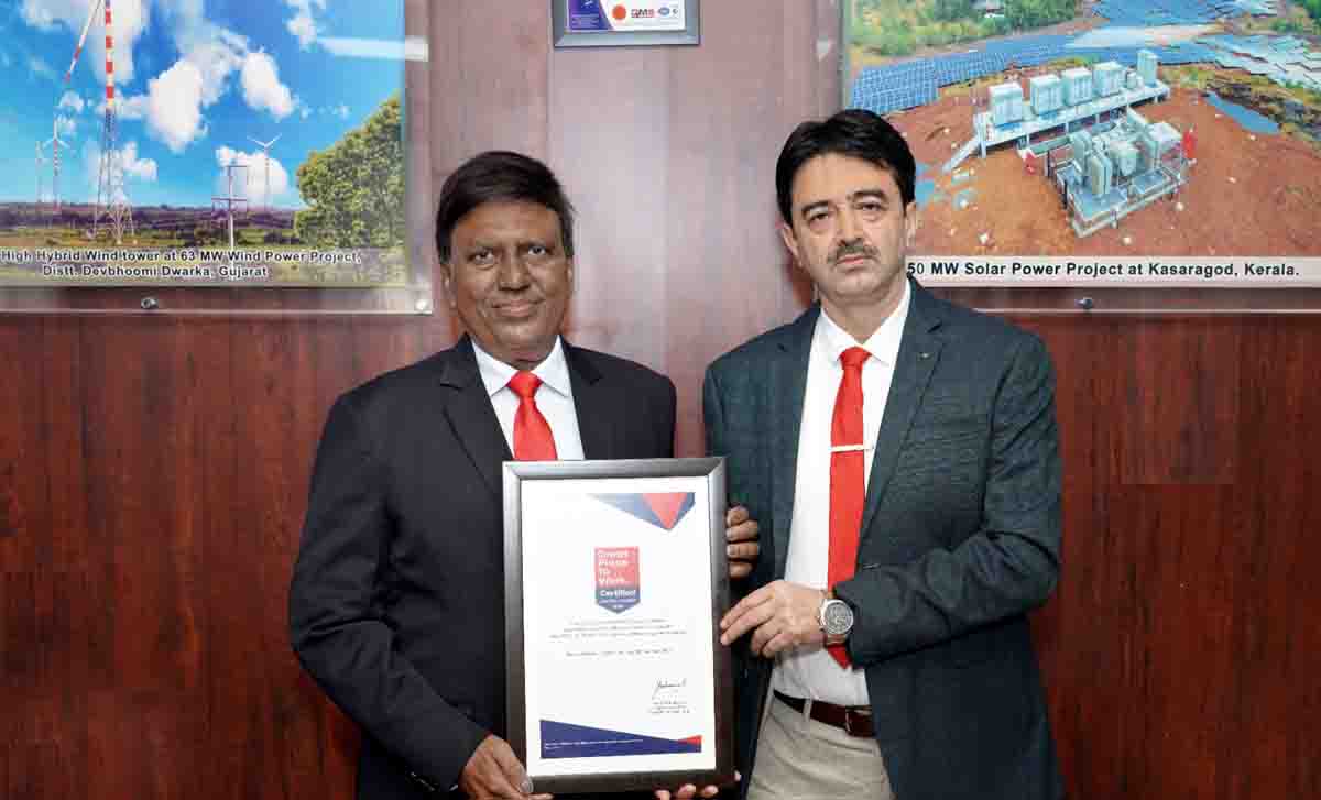 THDCIL awarded 'Great Place To Work' certification