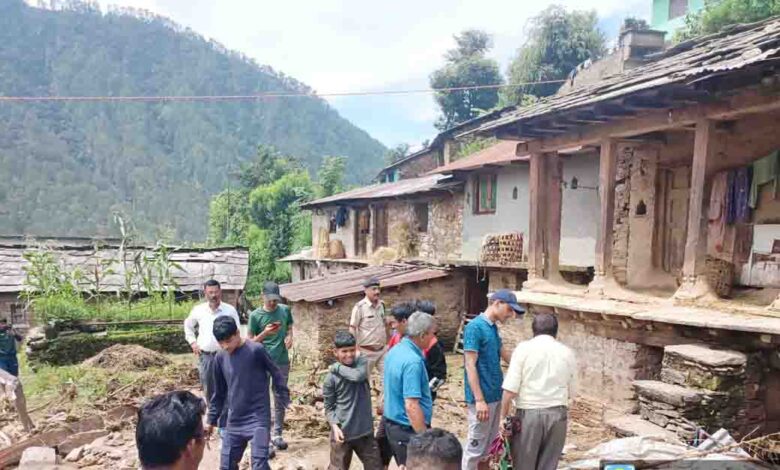 Heavy rains wreak disaster in Tehri villages
