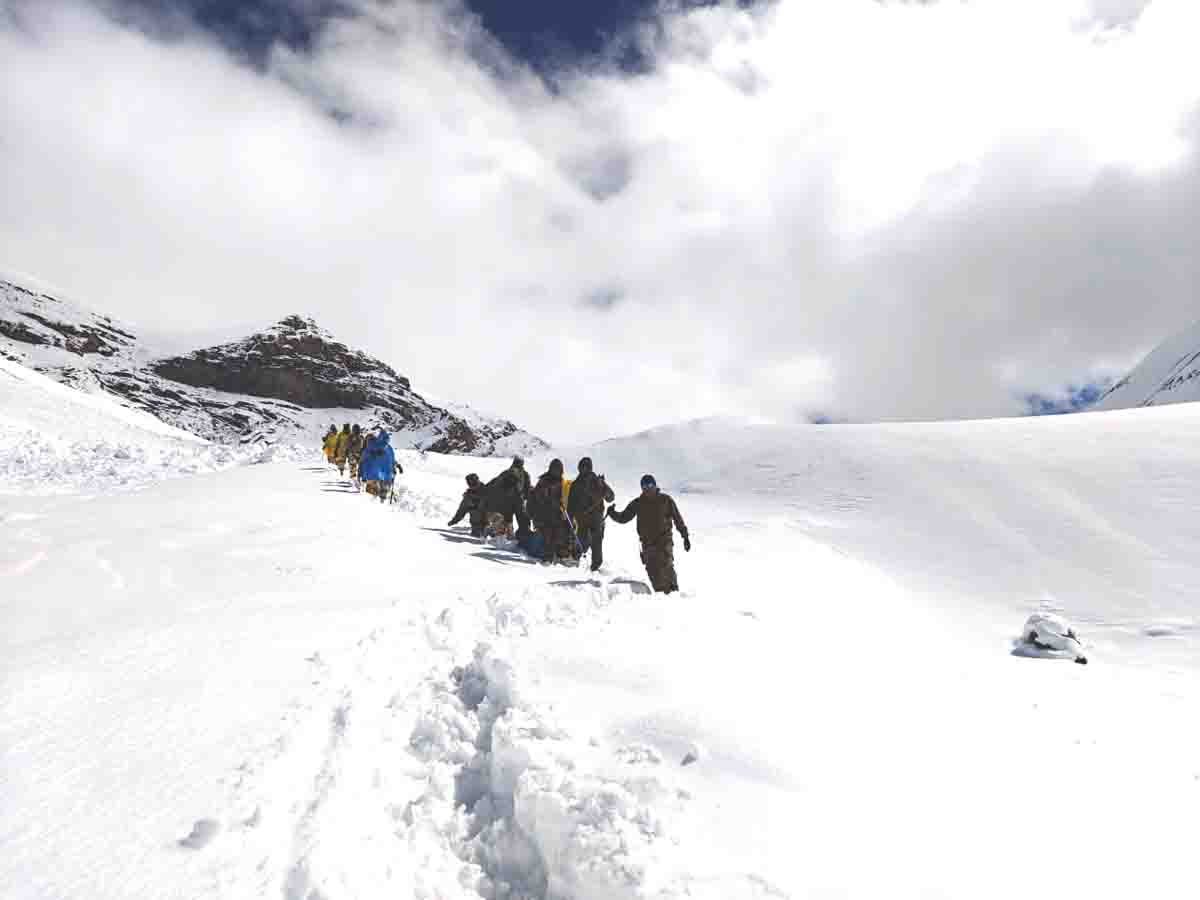 ITBP jawan and porter rescued after 36 hour in cave near Indo-China border