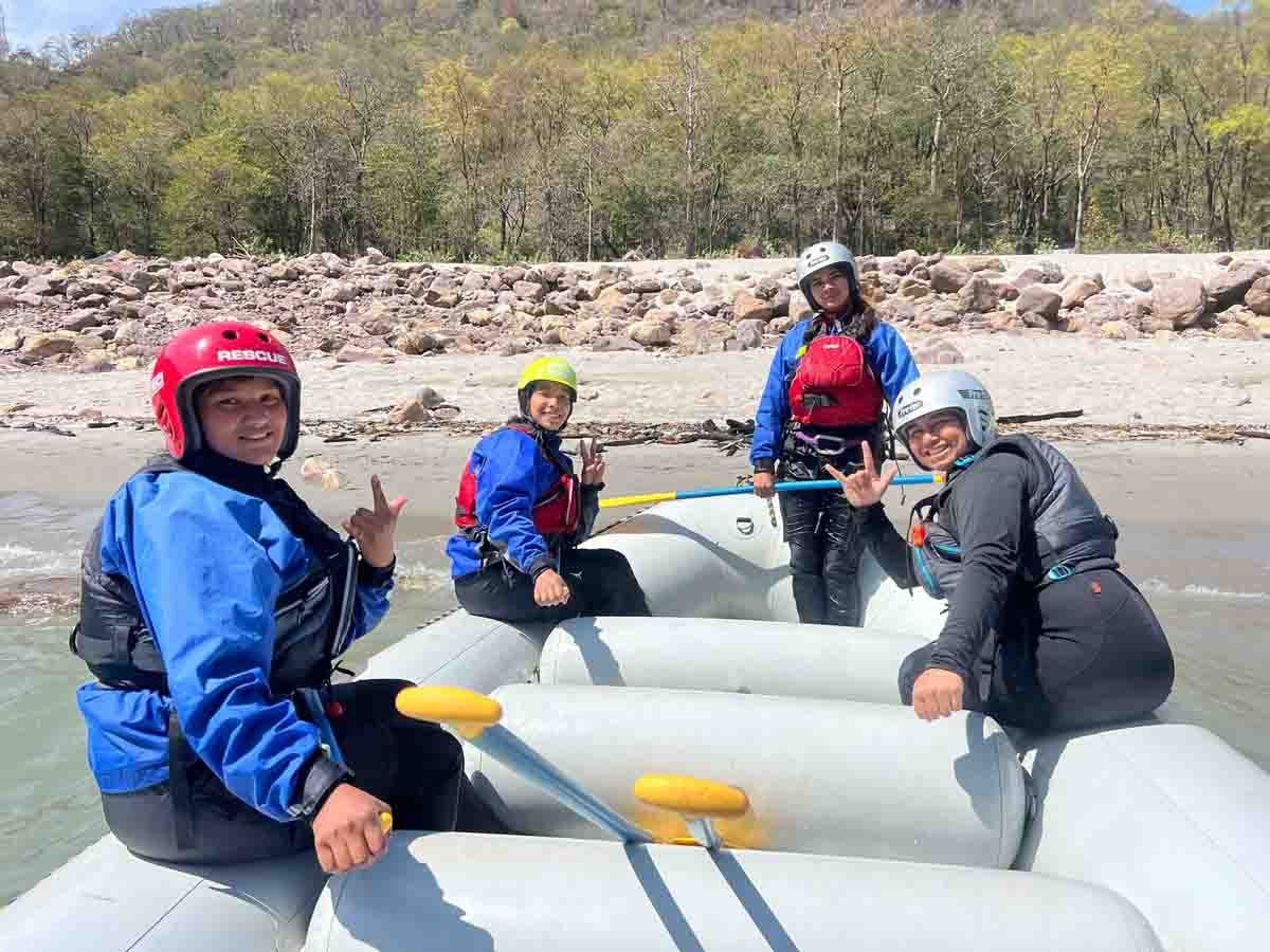 14 women trained and certified as white-water river rafting guides this year