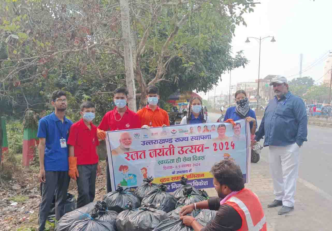 MCR celebrates Uttarakhand’s Foundation Day with cleanliness drive