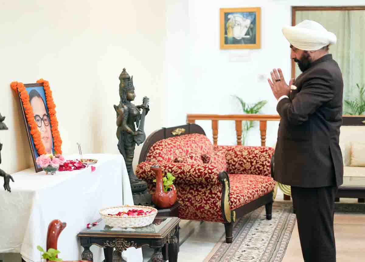 Governor, CM pay tributes to BR Ambedkar on his death anniversary