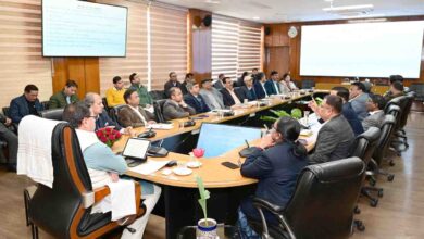 CM directs officials to start work soon on elevated roads on Rispana and Bindal rivers