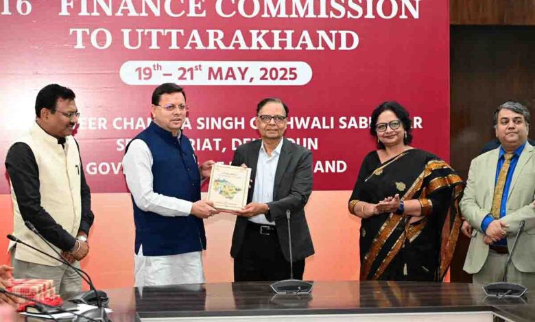 CM meets Panagariya, seeks special grant for U’khand’s ecological services