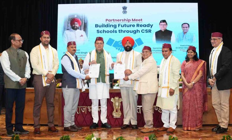 Industrial houses to develop 550 govt schools in Uttarakhand from CSR funds