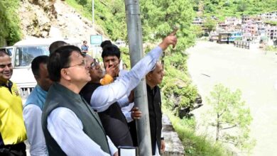 CM visits Sayanachatti, assures assistance to affected families