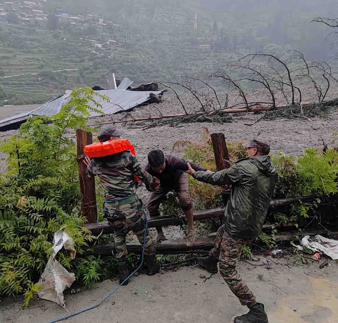 Indian Army responds first to Dharali disaster