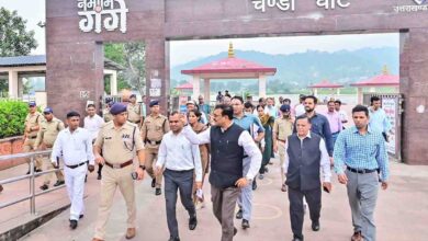 CS Bardhan inspects preparations for Haridwar Kumbh Mela 2027