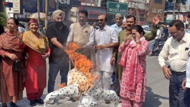 Congress organises state-wide protest on UKSSSC paper leak