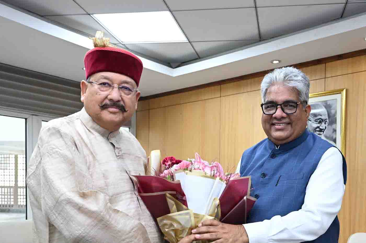 Maharaj requests study on glaciers and large natural lakes in Uttarakhand