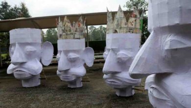 Persistent rainfall hampers Dussehra effigy preparation at Dehradun Parade Ground