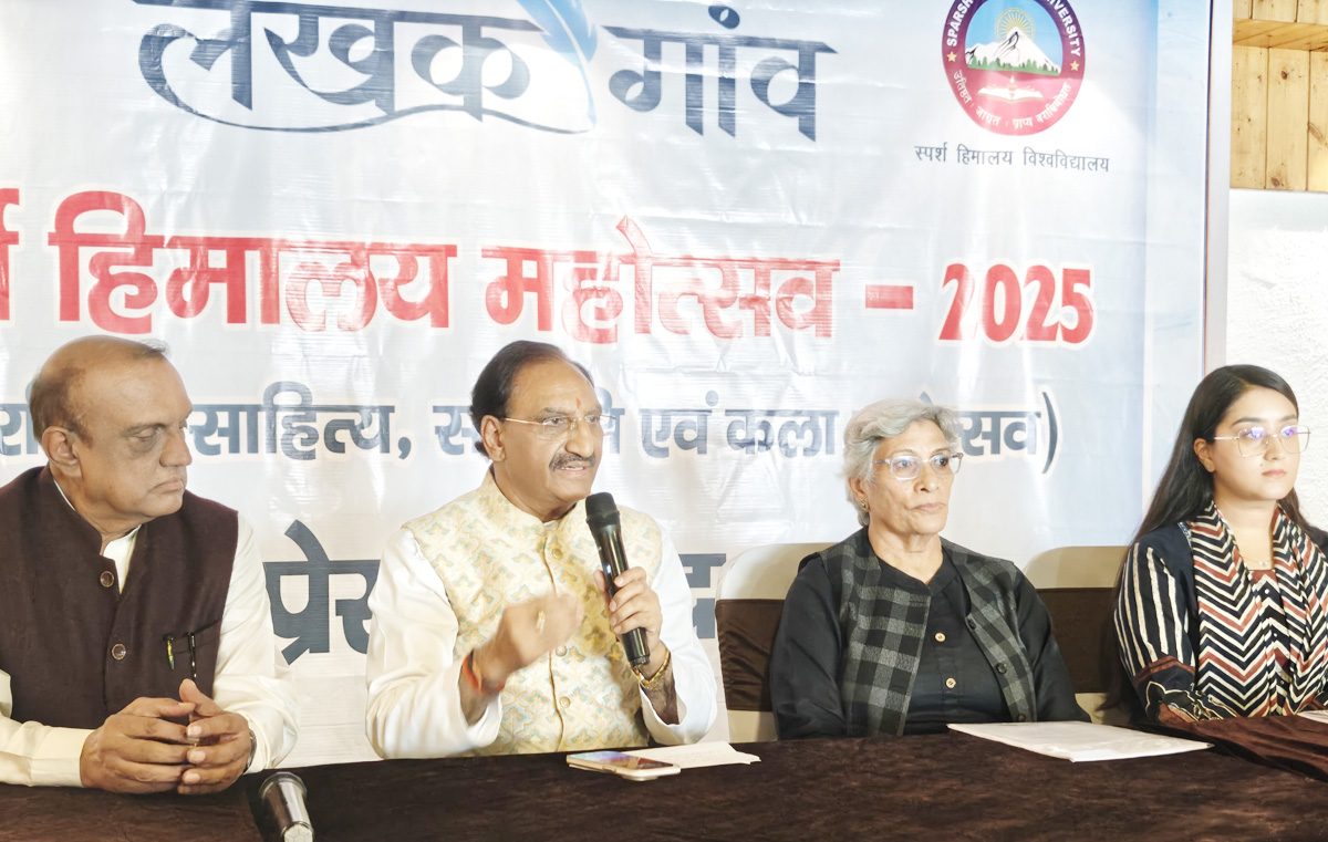 Sparsh Himalaya Mahotsav to celebrate literature,