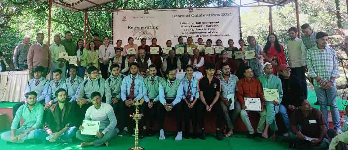 Dehraduni Basmati farmers honoured on State foundation day
