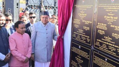 Dhami launches projects worth Rs 142.25 crore in Gairsain