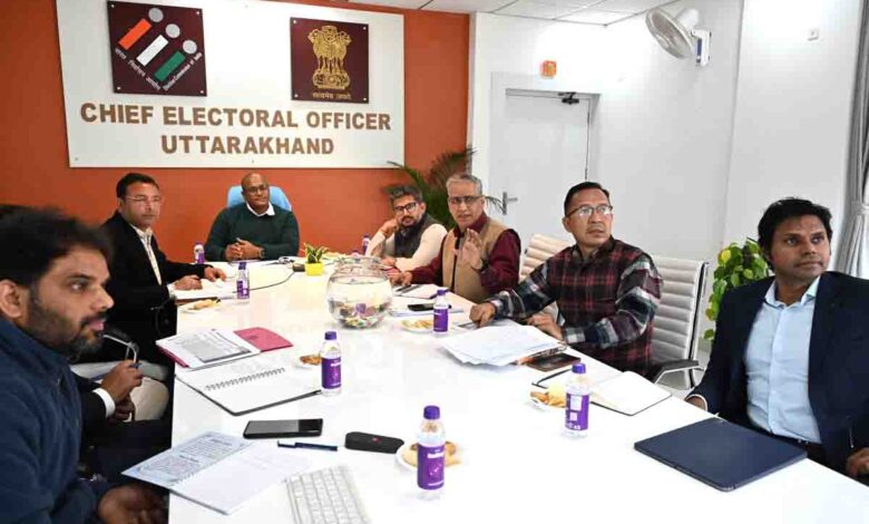 Election Commission starts preparation for SIR in Uttarakhand