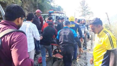 Father-son on motorcycle fell into a gorge near Mussoorie, one dead, one injured