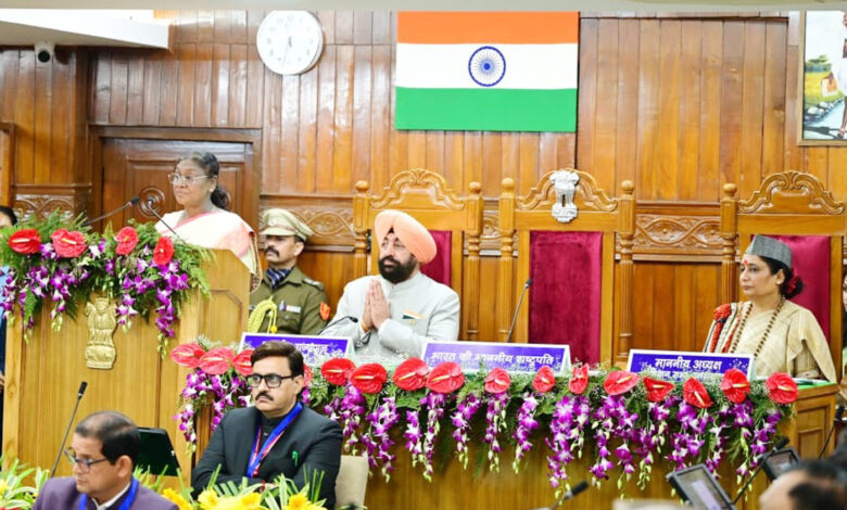 President Murmu addresses special session of Uttarakhand Vidhan Sabha