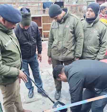 Special security drive conducted in Badrinath
