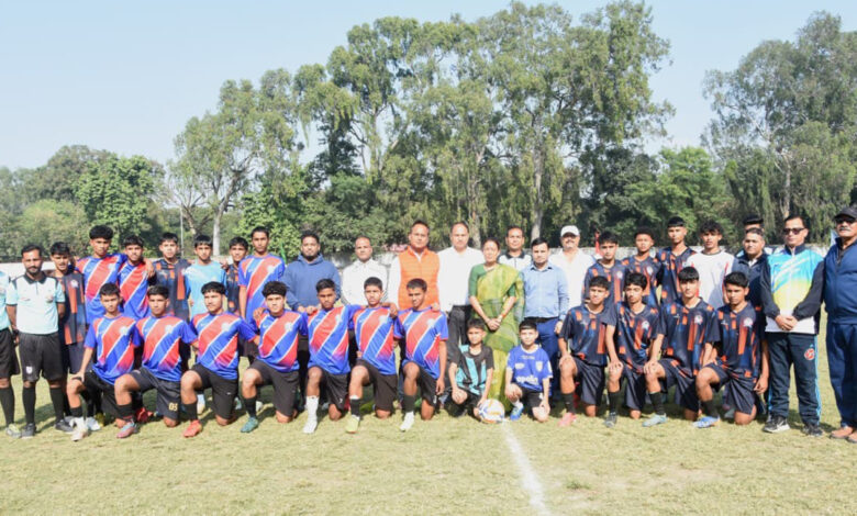 State-level Under-17 boys' football competition