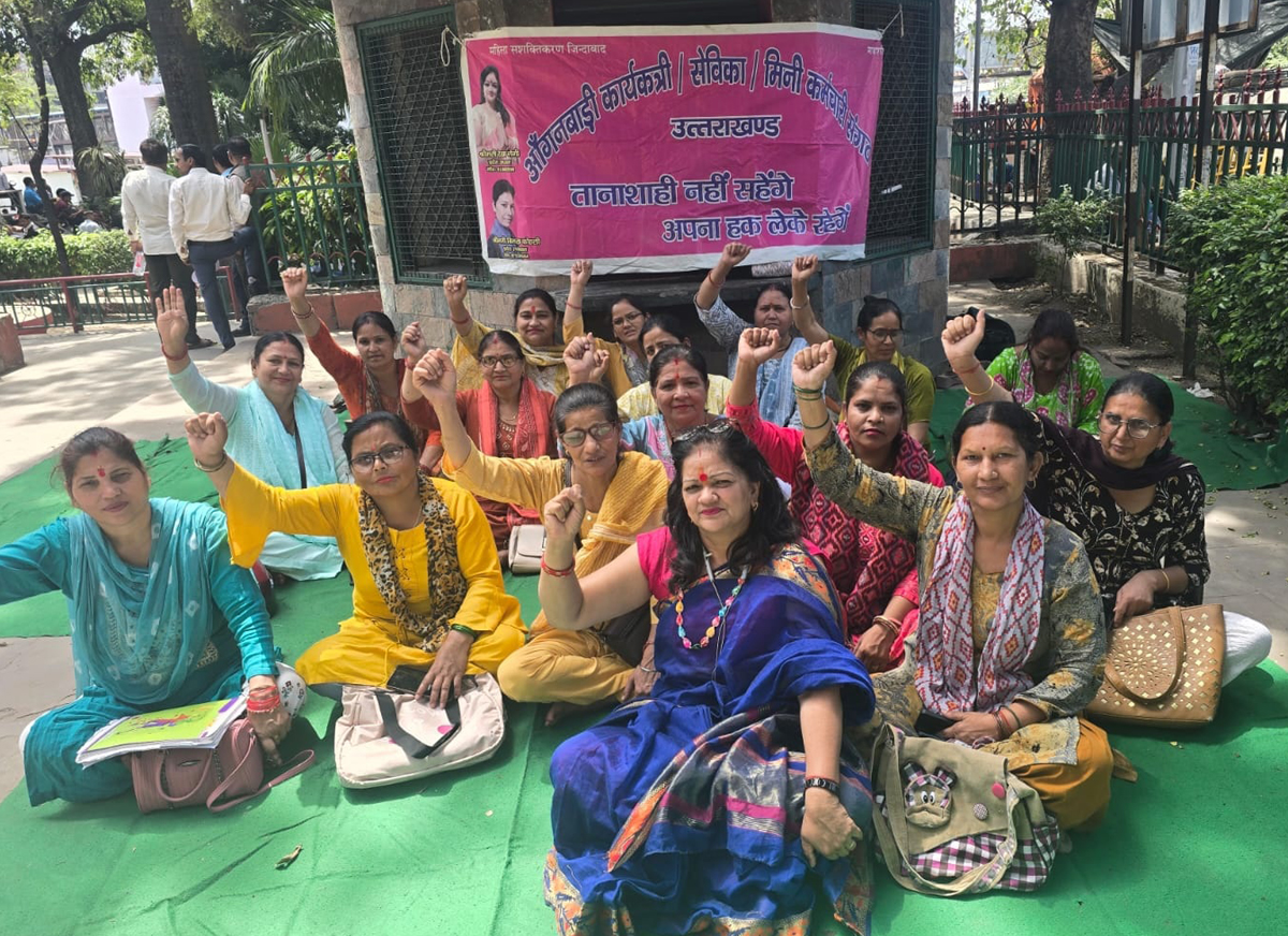Anganwadi workers threaten indefinite protest over demands