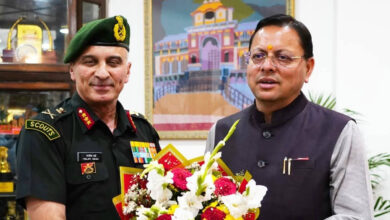 Deputy chief of Army meets CM Dhami