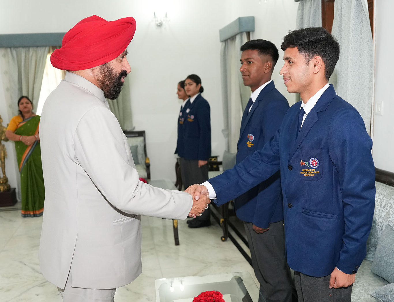 Governor meets NSS