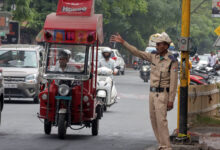 Rising heat makes daytime duty tougher for traffic police